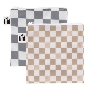 Herbruikbaar Snackzakje - Large (2 stuks) - Double Check