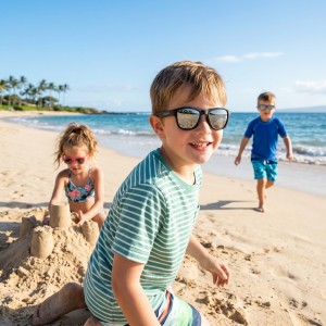 Aspen - kinder zonnebril - Zwart