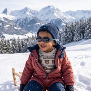 Flex - kinder zonnebril - Navy Groen