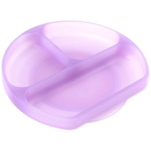 Jelly Silicone Grip Dish (3 section)