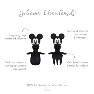 Siliconen Chewtensils® - Disney Mickey Mouse