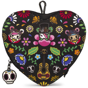 Heart Mini Bag Clip-On Pouch Accessory - tokidoki® Dia de los Muertos