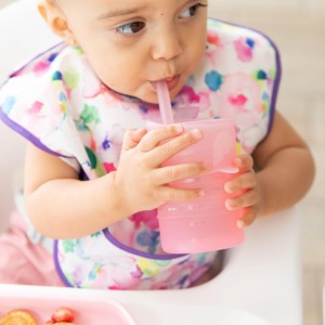 Silicone Straw Cups with Lid