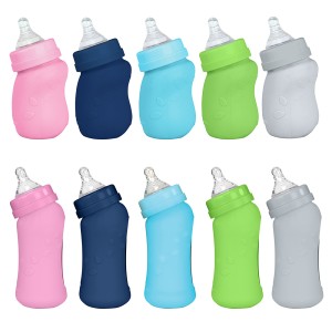 botellas para bebé de vidrio