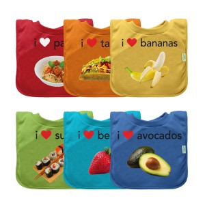 Pull-over Favorite Food Bibs