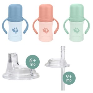 Gobelets avec Paille en Plastique Végétal