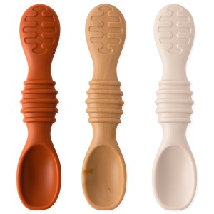 Cuillères à Tremper en Silicone