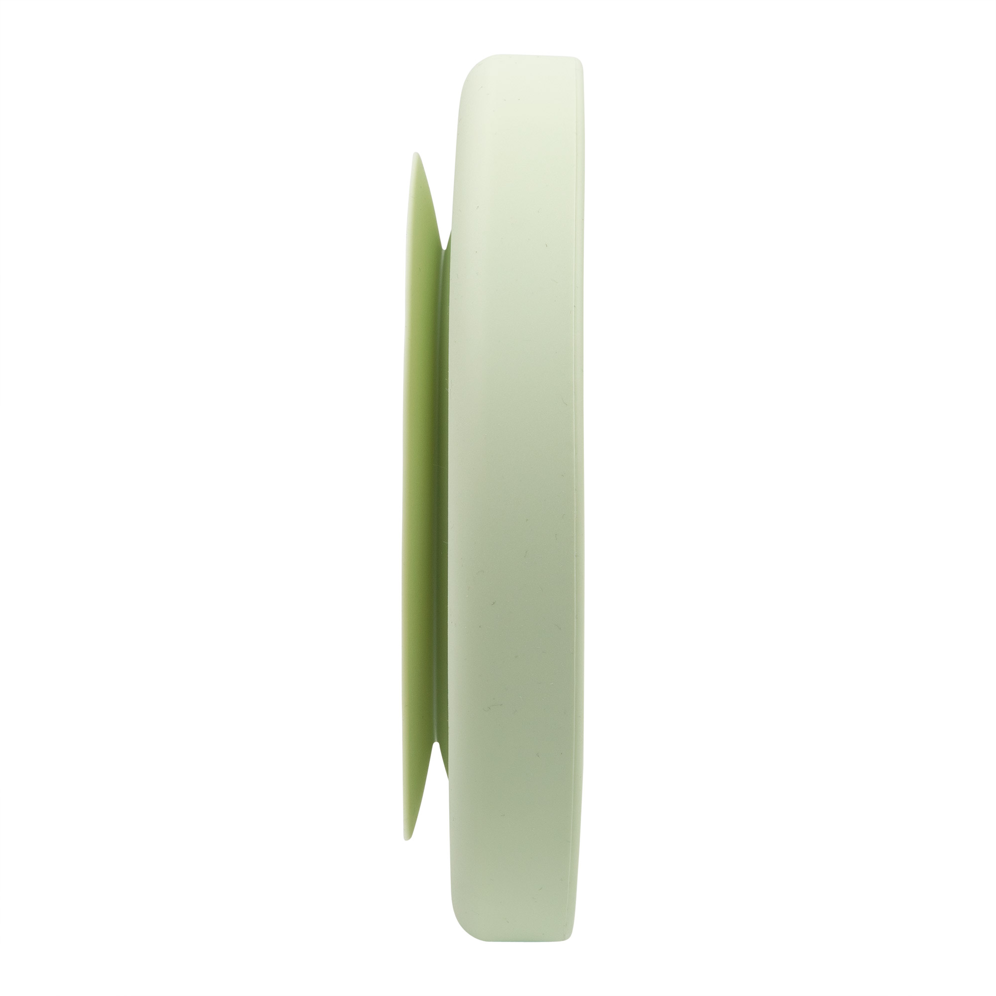 Silicone grip dish (3 section) - Sage
