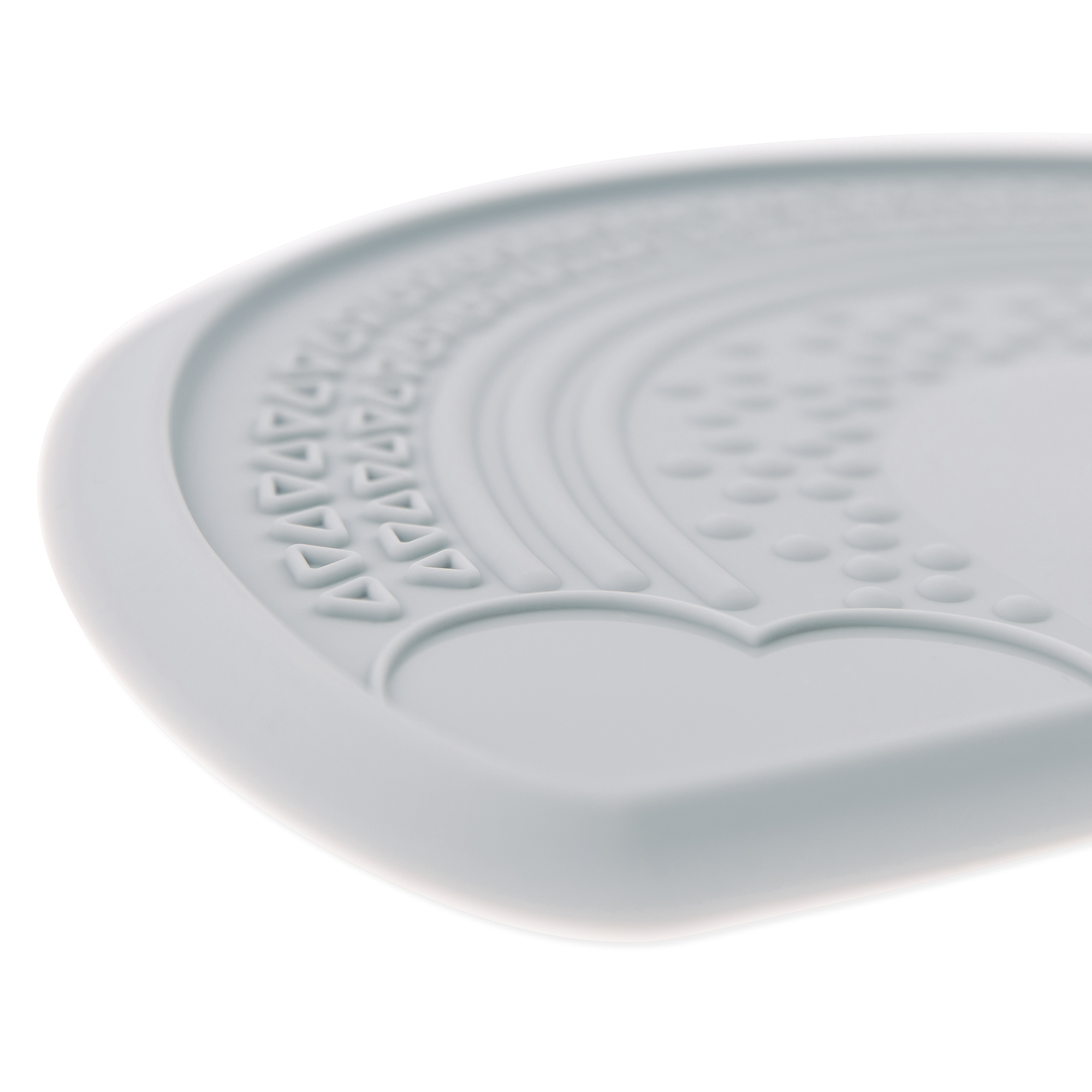 Silicone sensory placemat - Grey