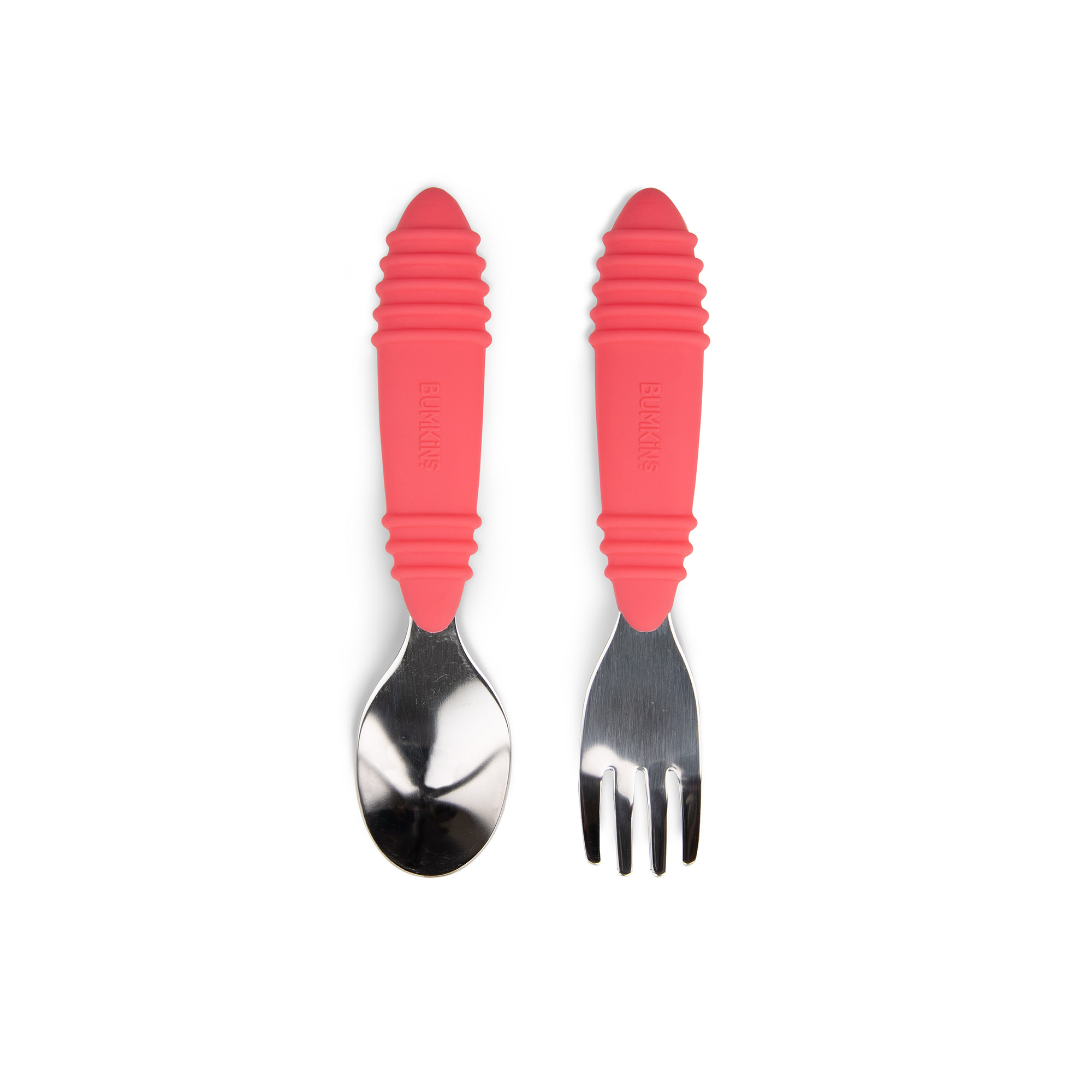 Spoon + fork - Red