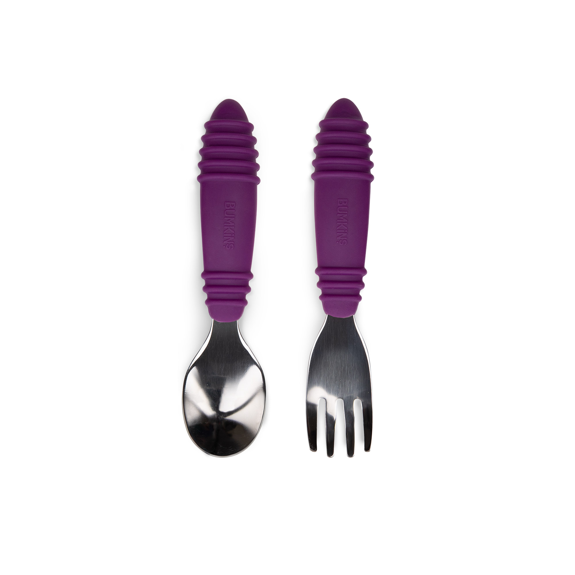 Spoon + fork - Purple