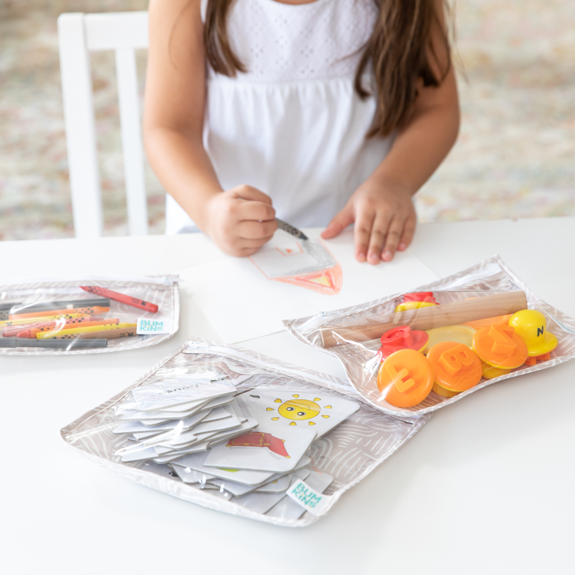 Clear travel bag (3 pack) - Wander