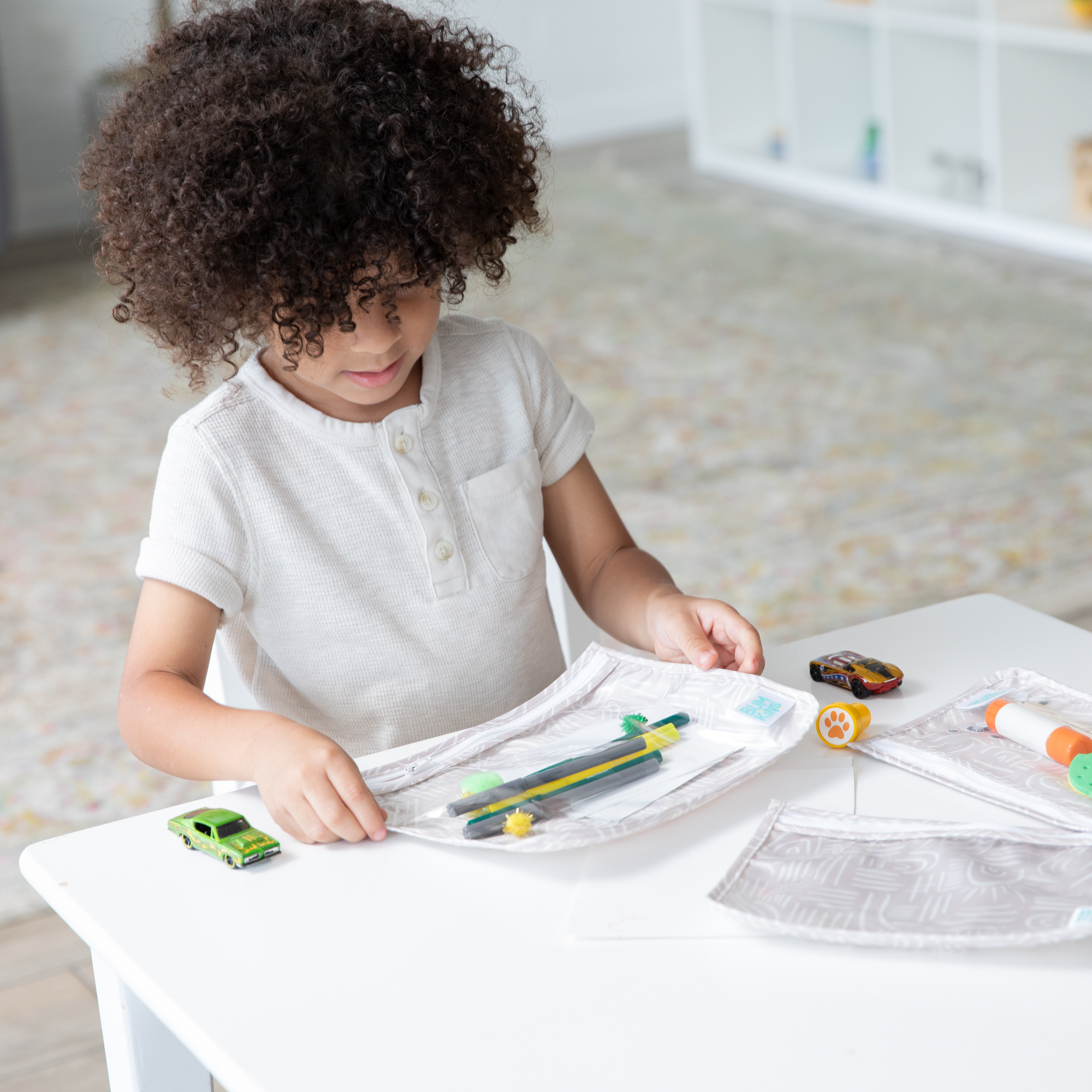 Clear travel bag (3 pack) - Wander