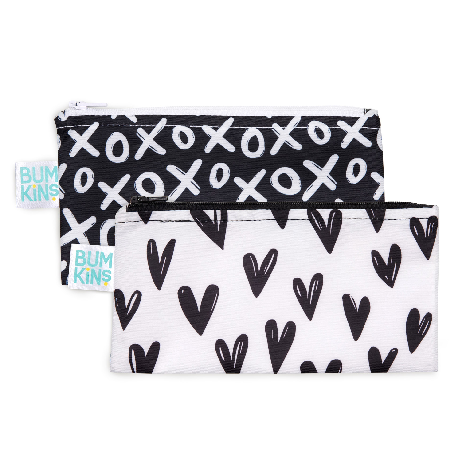 Reusable Snack Bag - Small (2 pack) - XOXO & Hearts