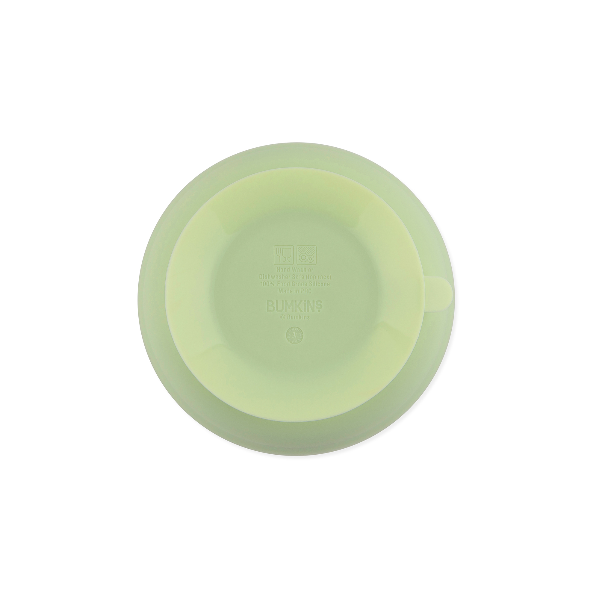 Silicone Grip Bowl - Sage