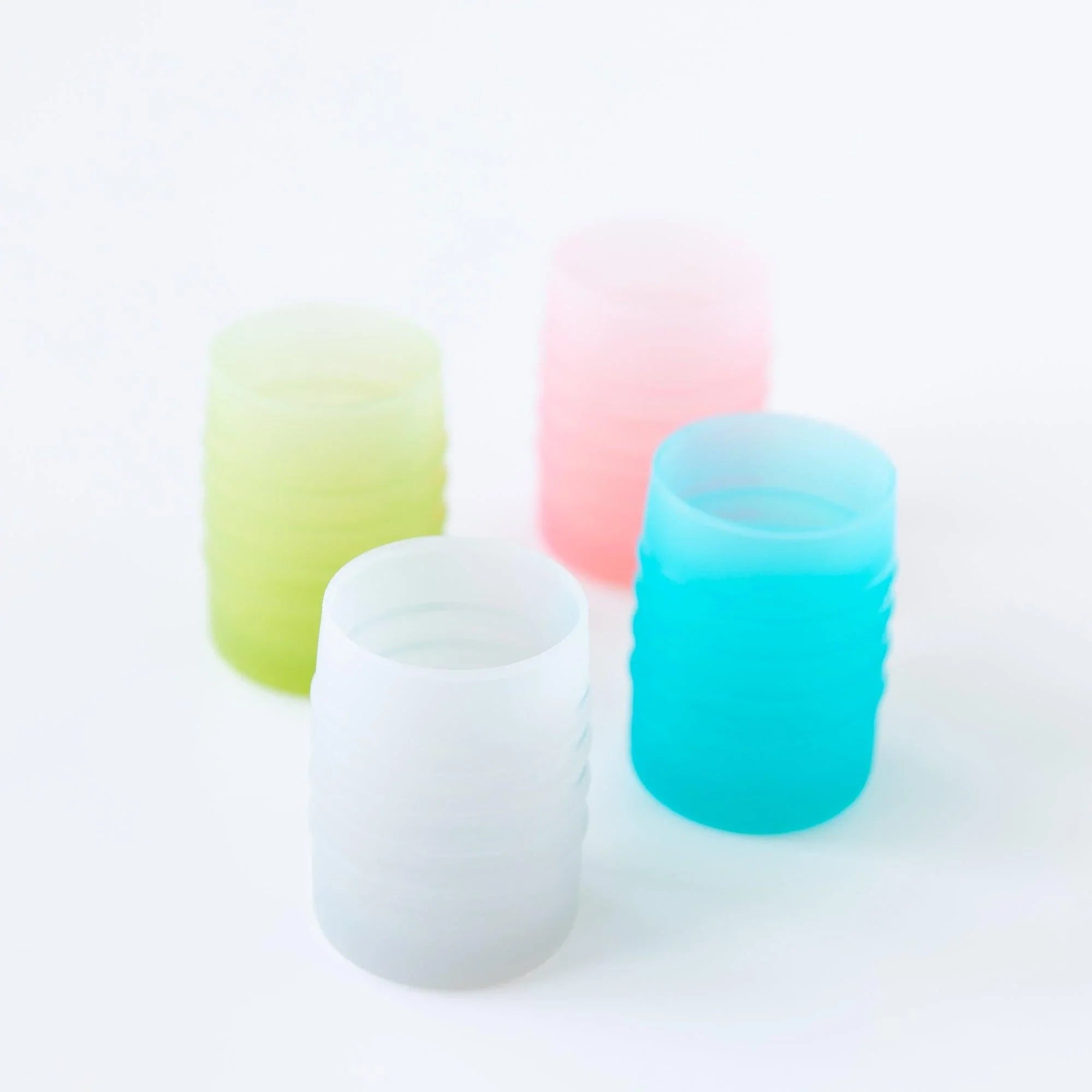 Silicone starter cup - Grey Jelly