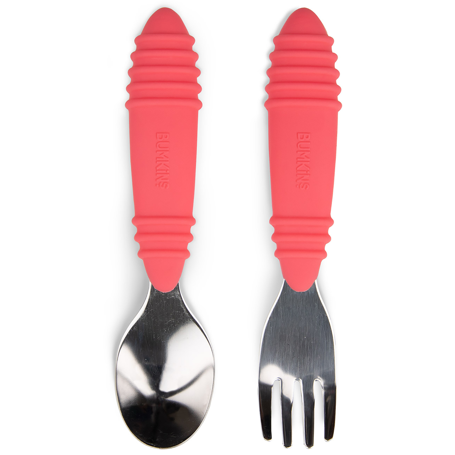 Spoon + fork - Red