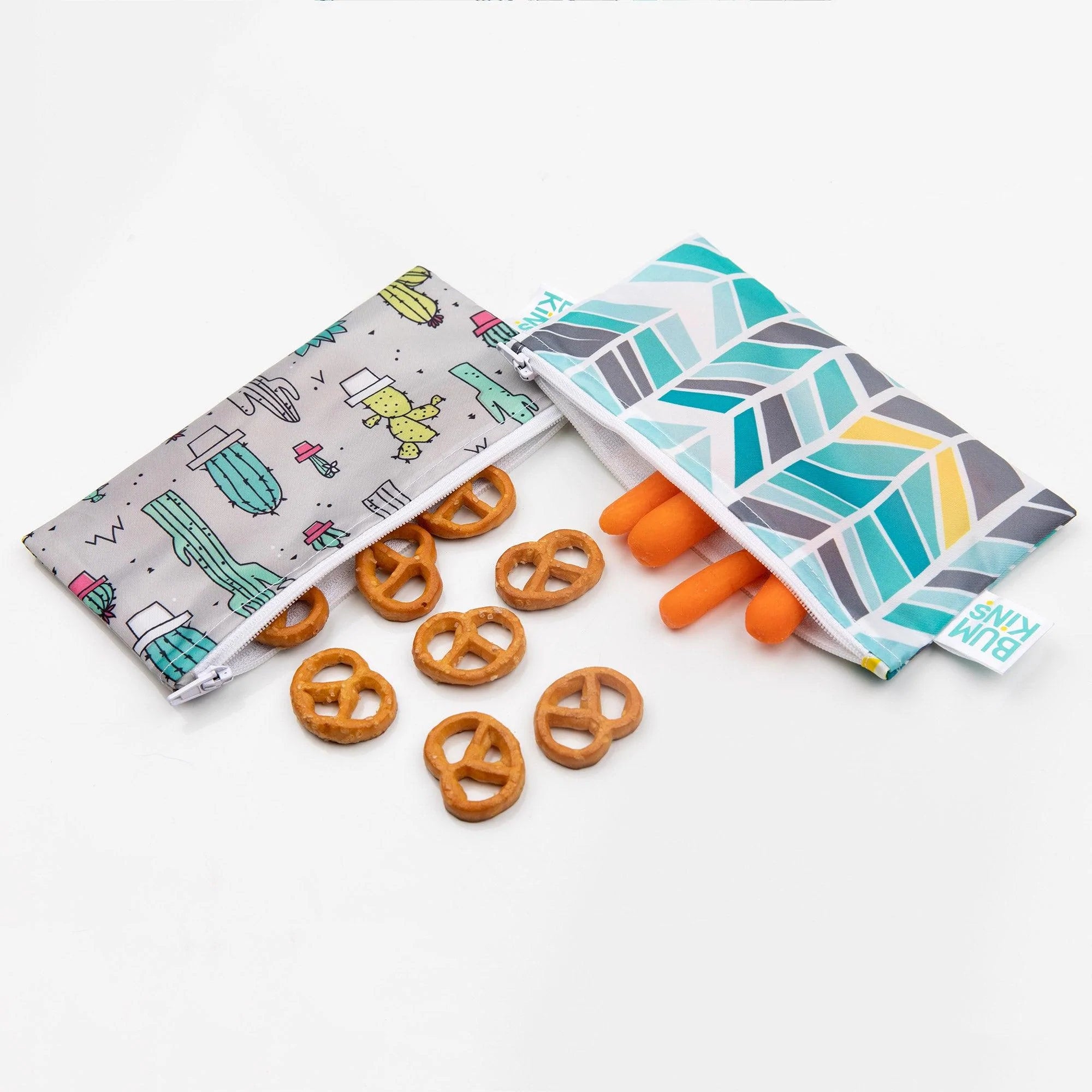 Reusable snack bag - small (2 pack) - Quill & Cacti