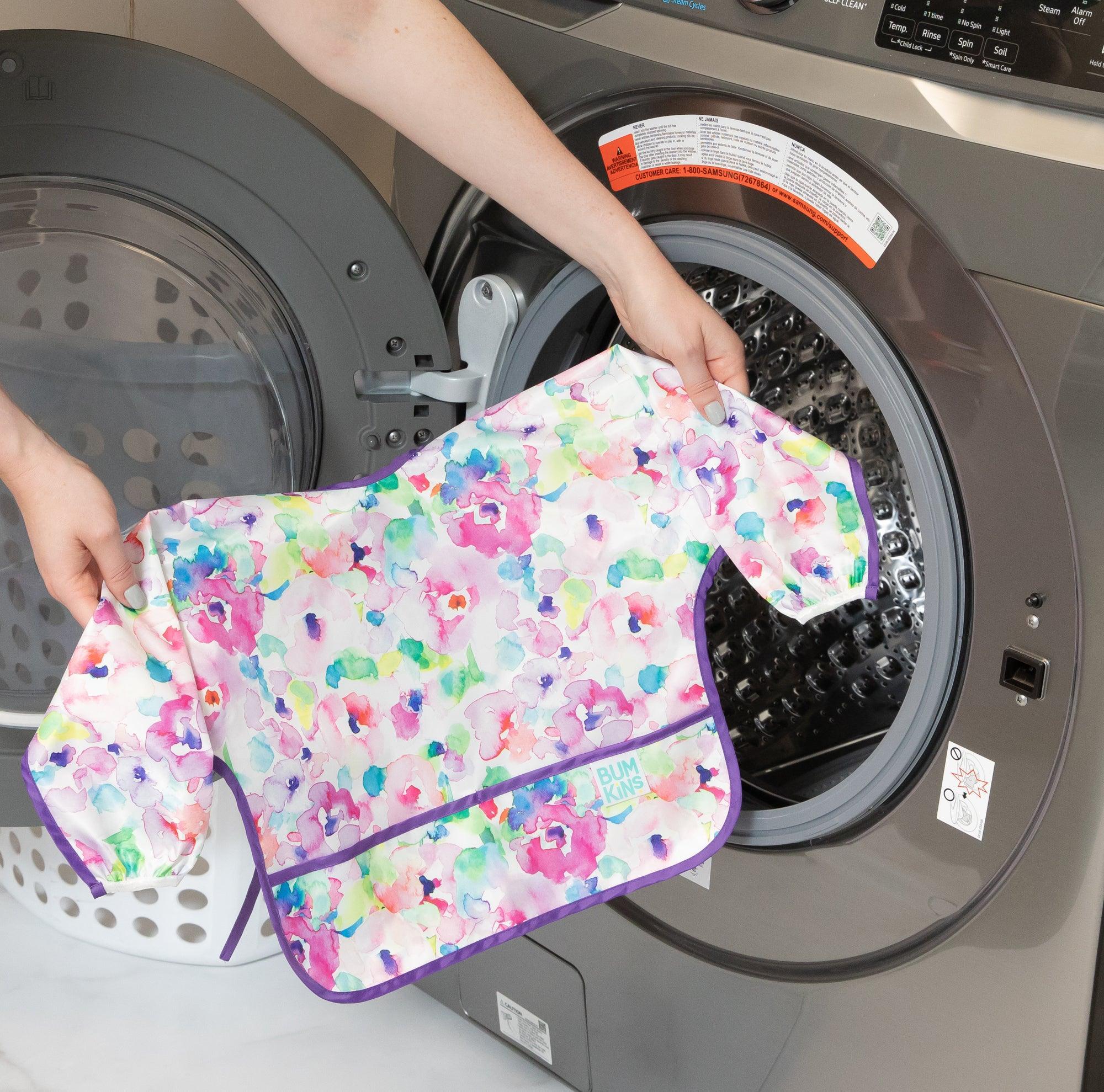 Sleeved bib - Watercolor