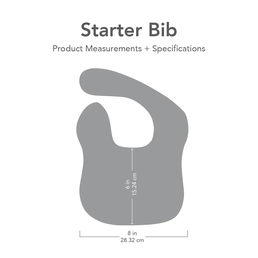 Starter bib (2 pack) - Rainbows & Unicorns