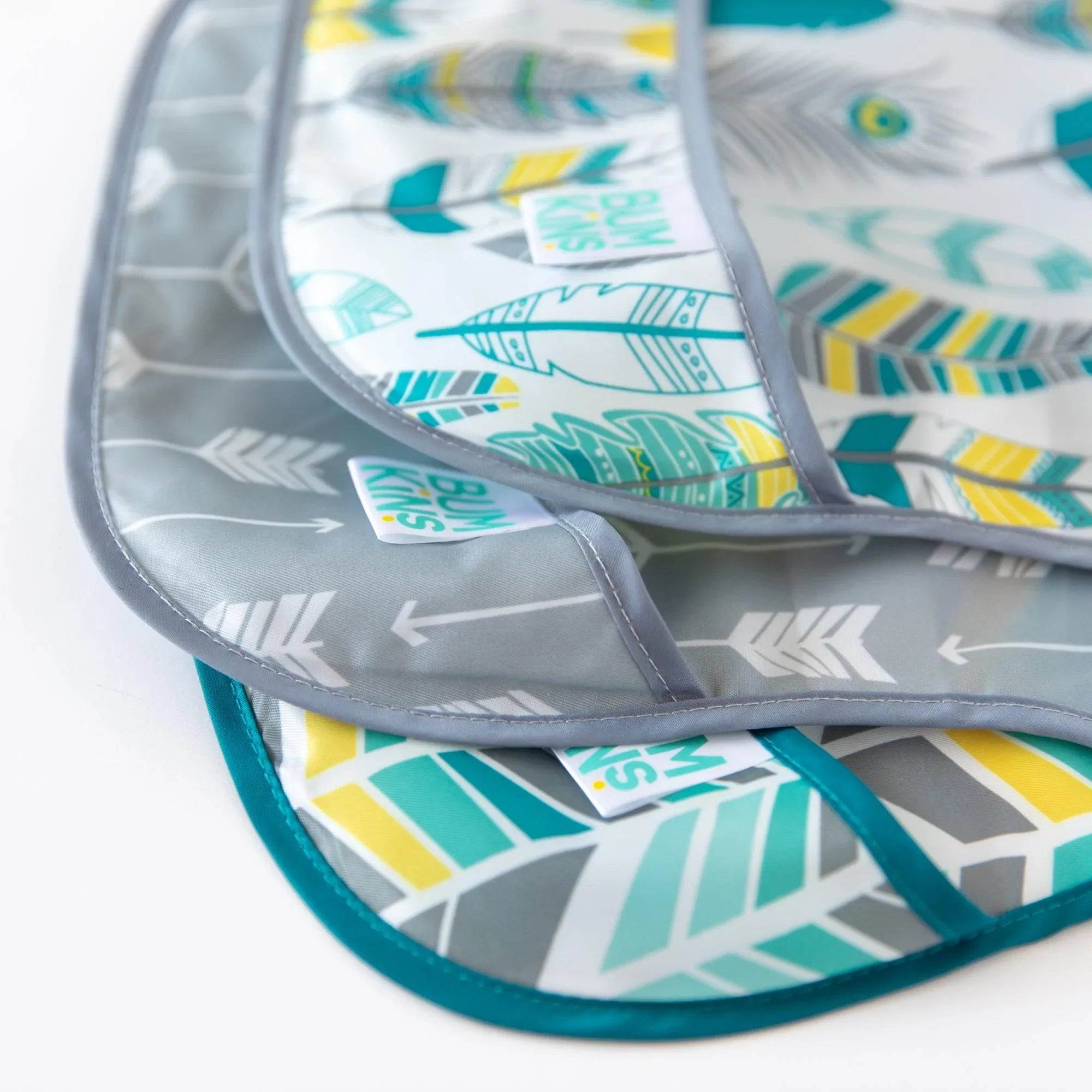 SuperBib® (3 pack) - Feathers, Arrow, Quill