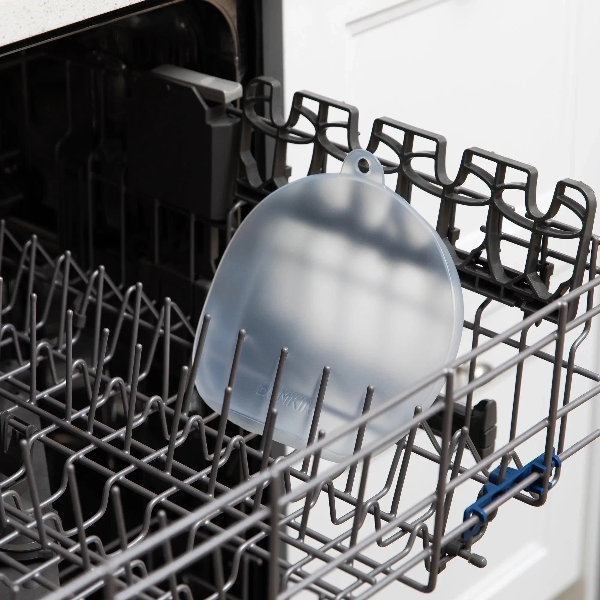 Silicone stretch lid for grip dish 3 section, grip plate - Clear