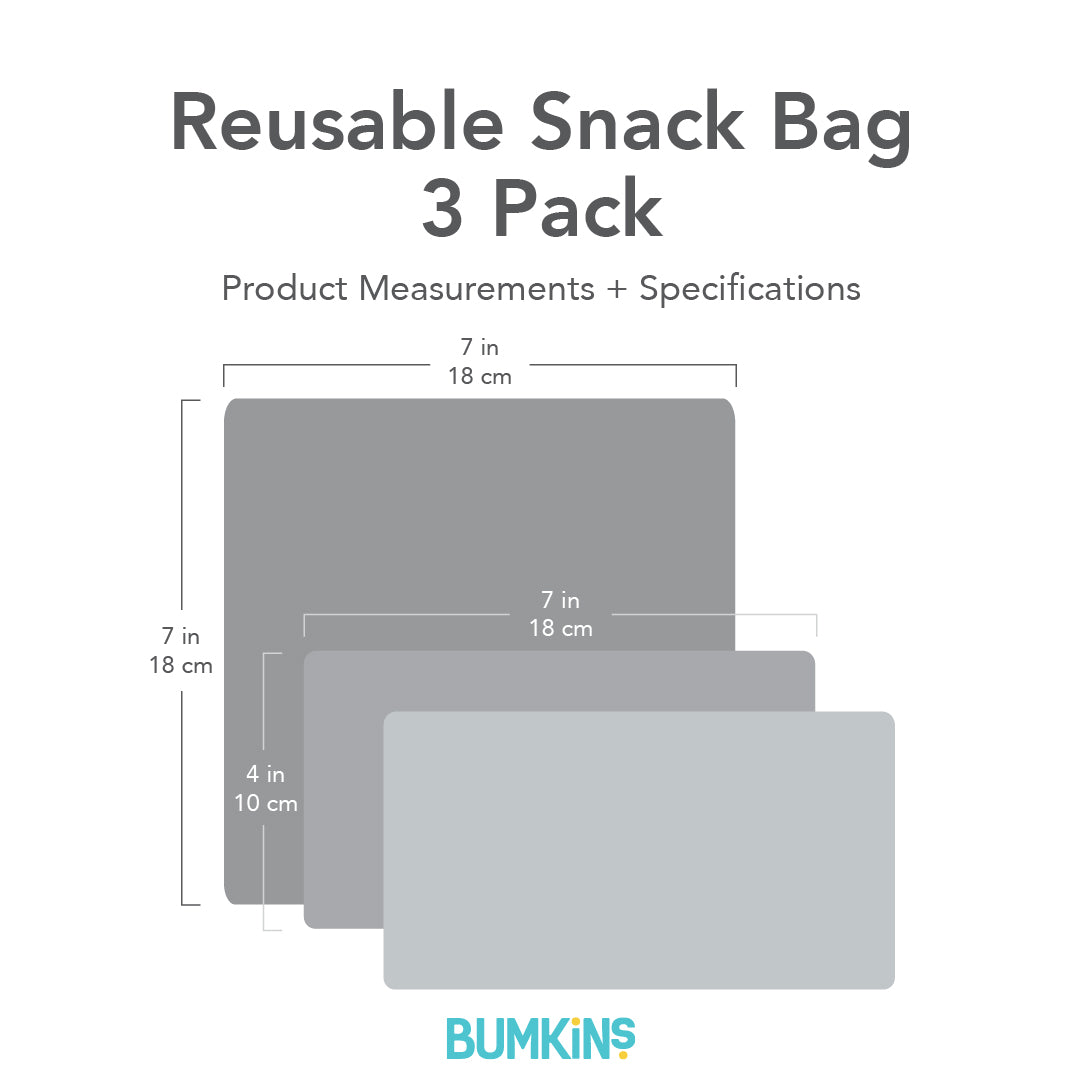 Reusable Snack Bag (3 pack) - Harry Potter - Quidditch