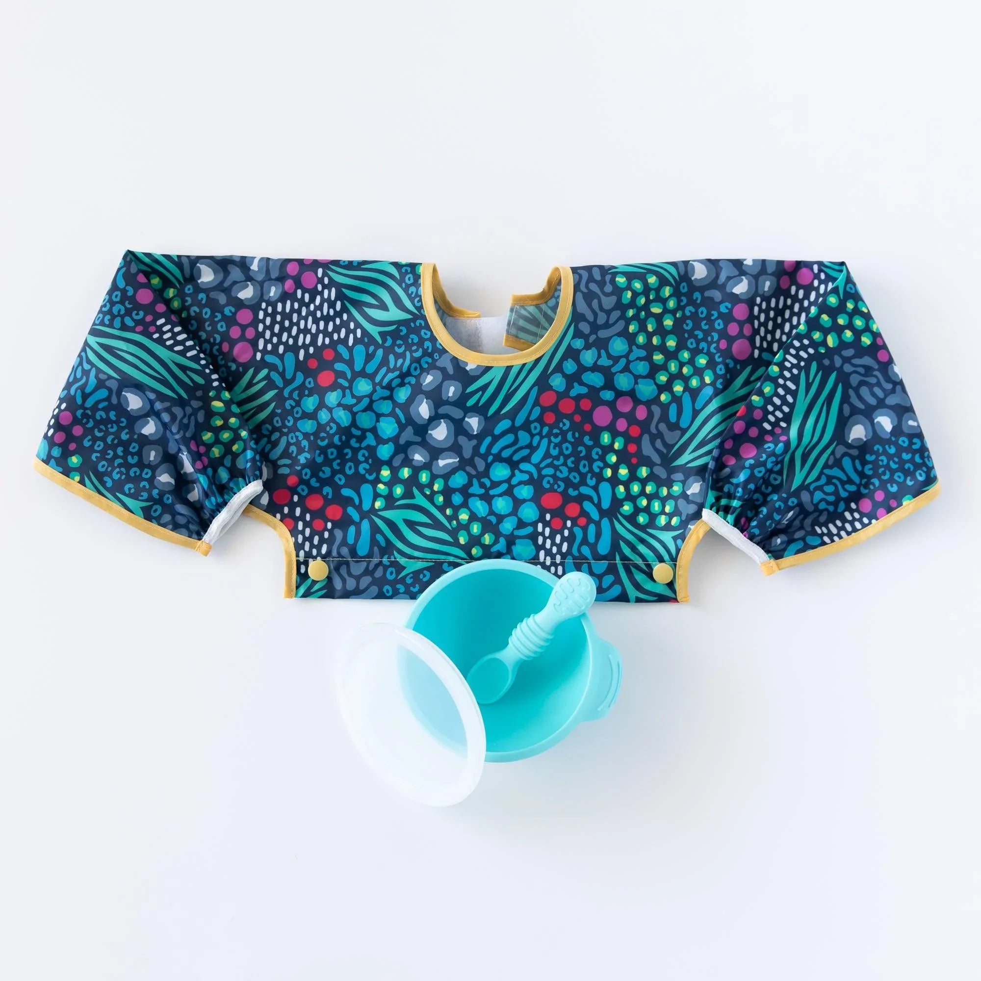 Swap pocket bib - Jungle & Animal Prints