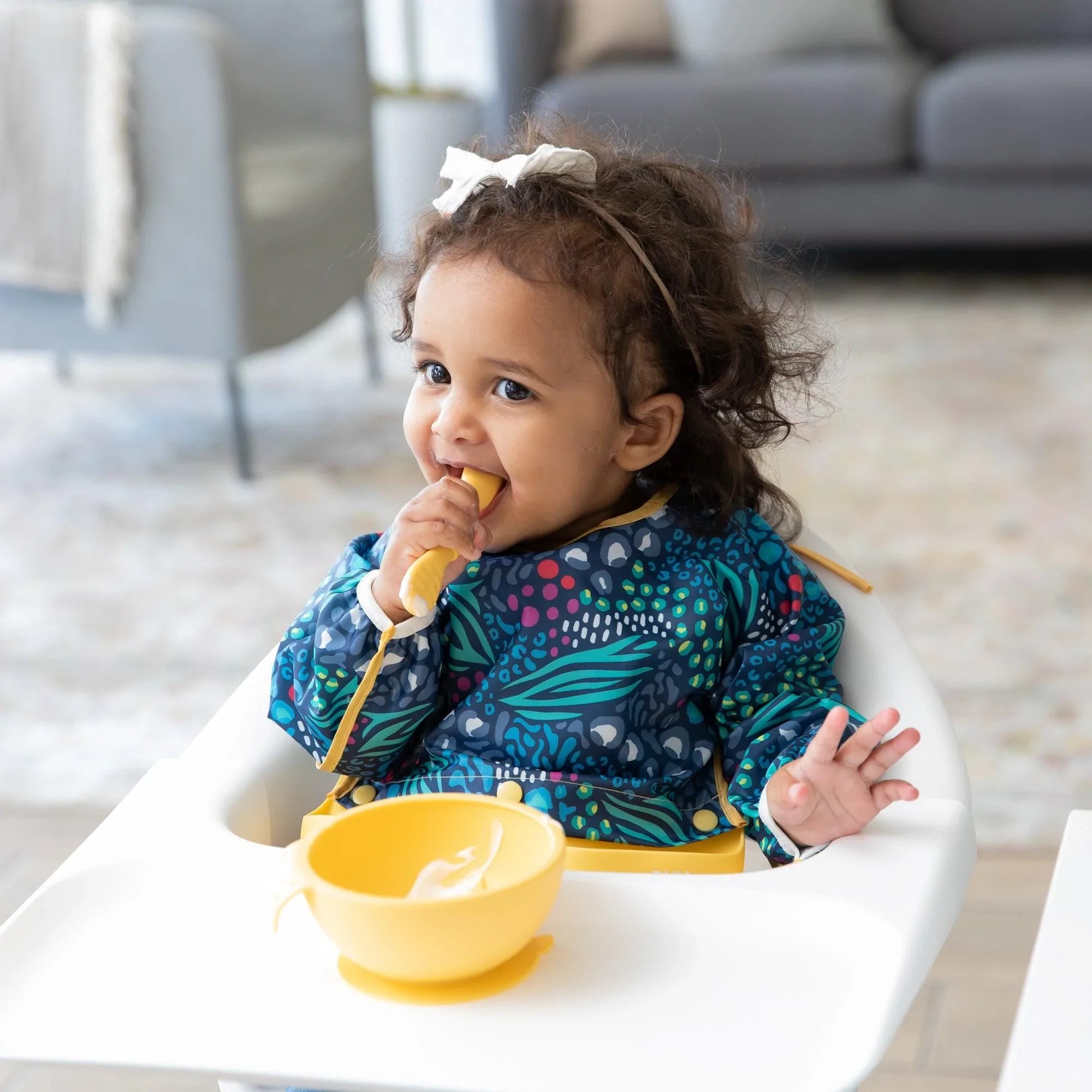 Swap pocket bib - Jungle & Animal Prints