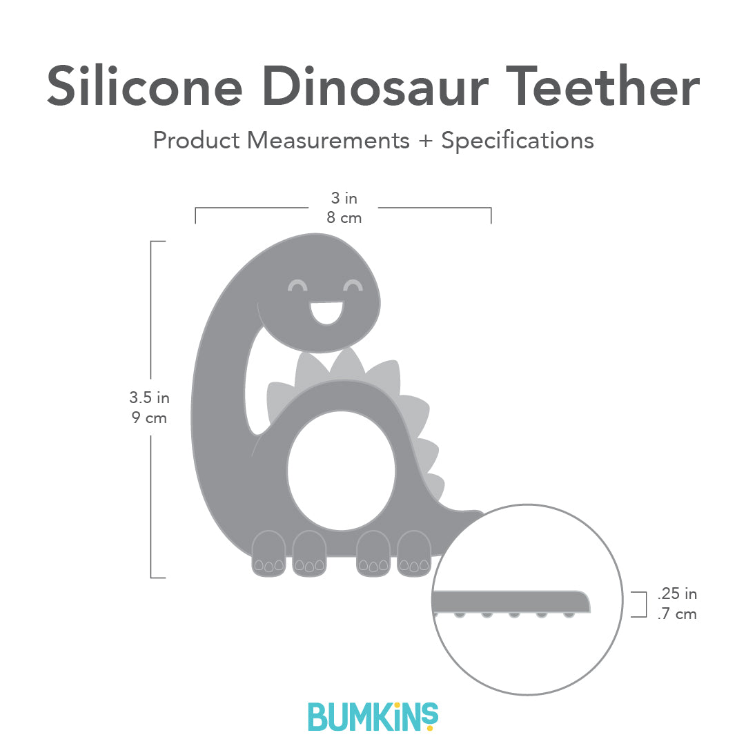 Silicone teether - Dinosaur