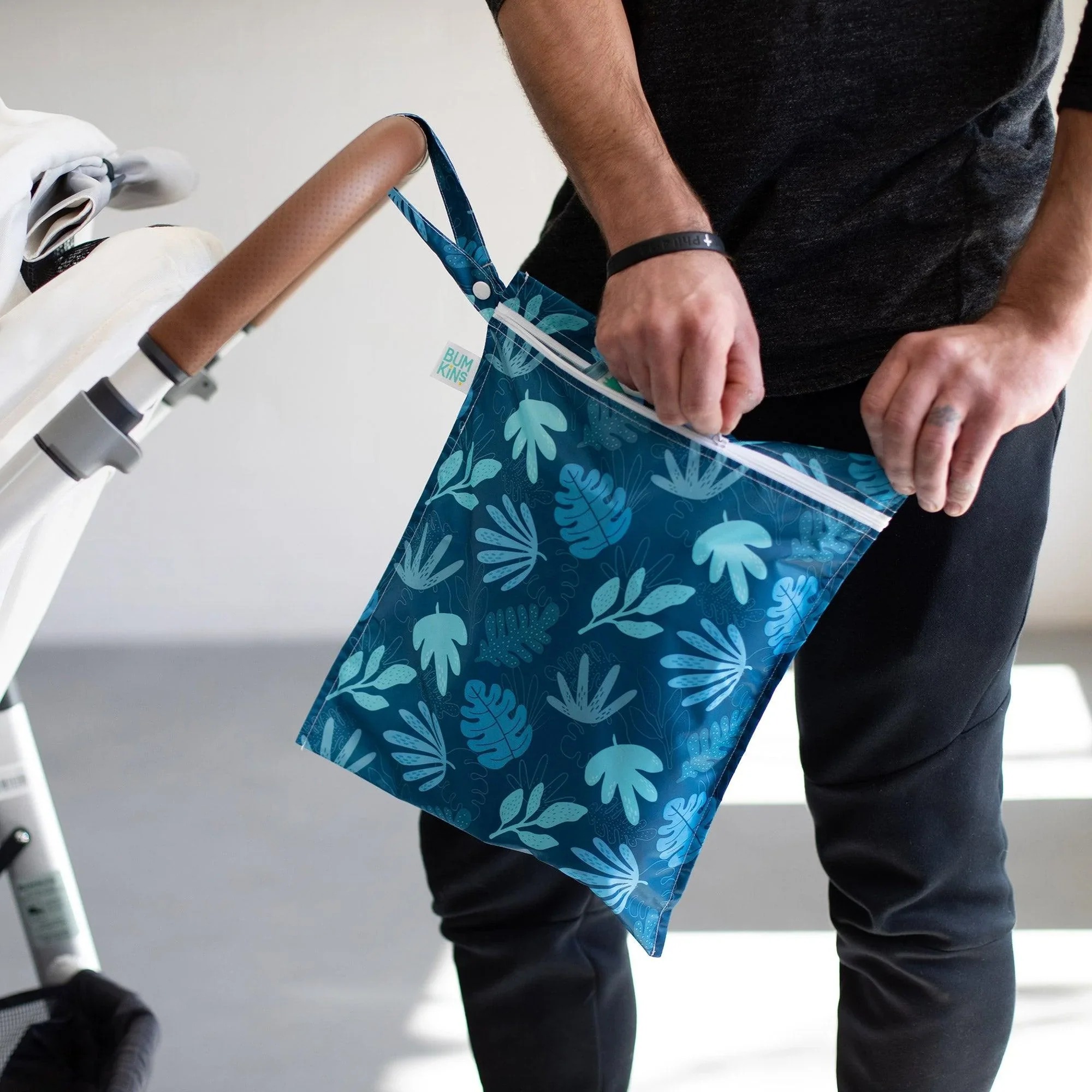 Wet Bag - Blue Tropic