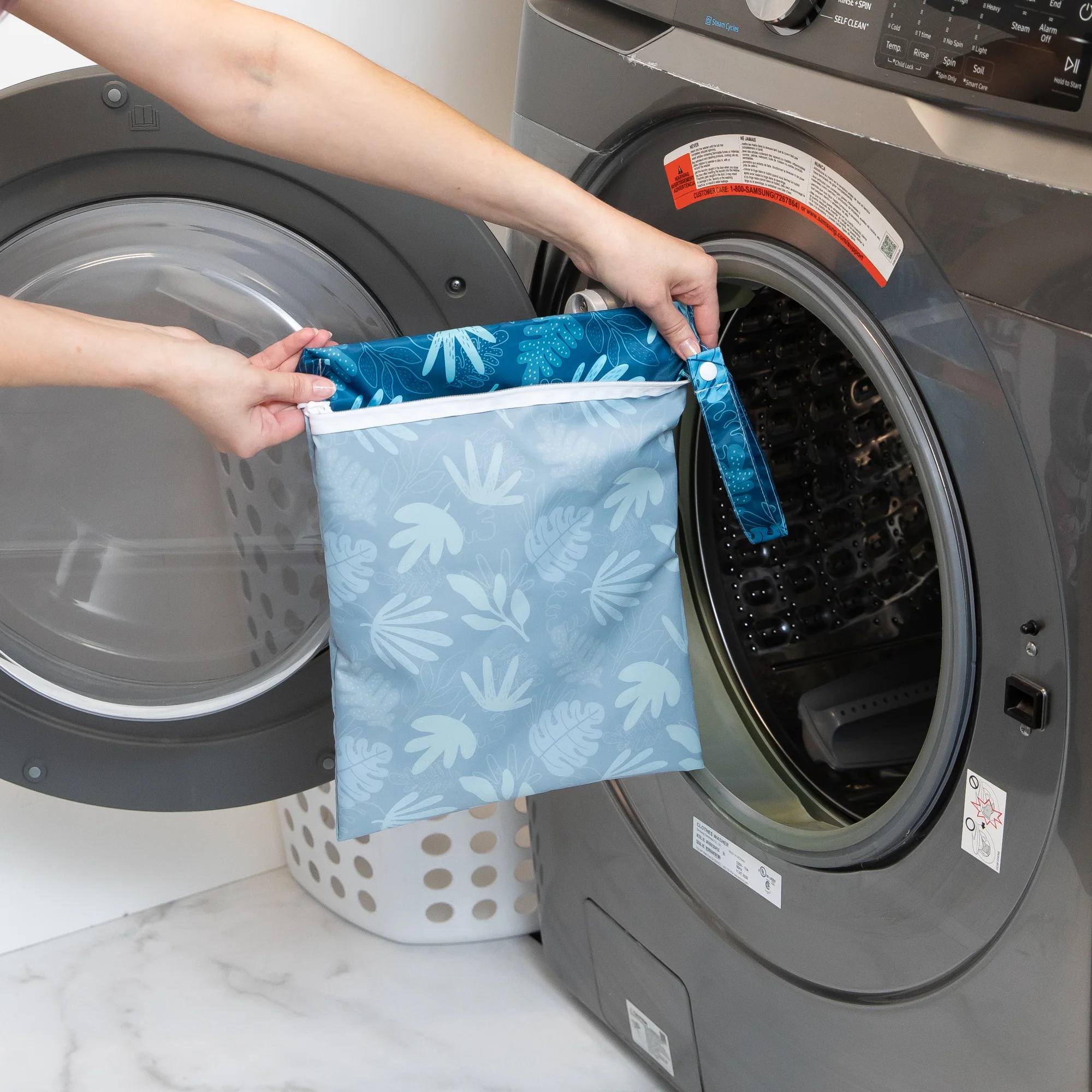 Wet Bag - Blue Tropic