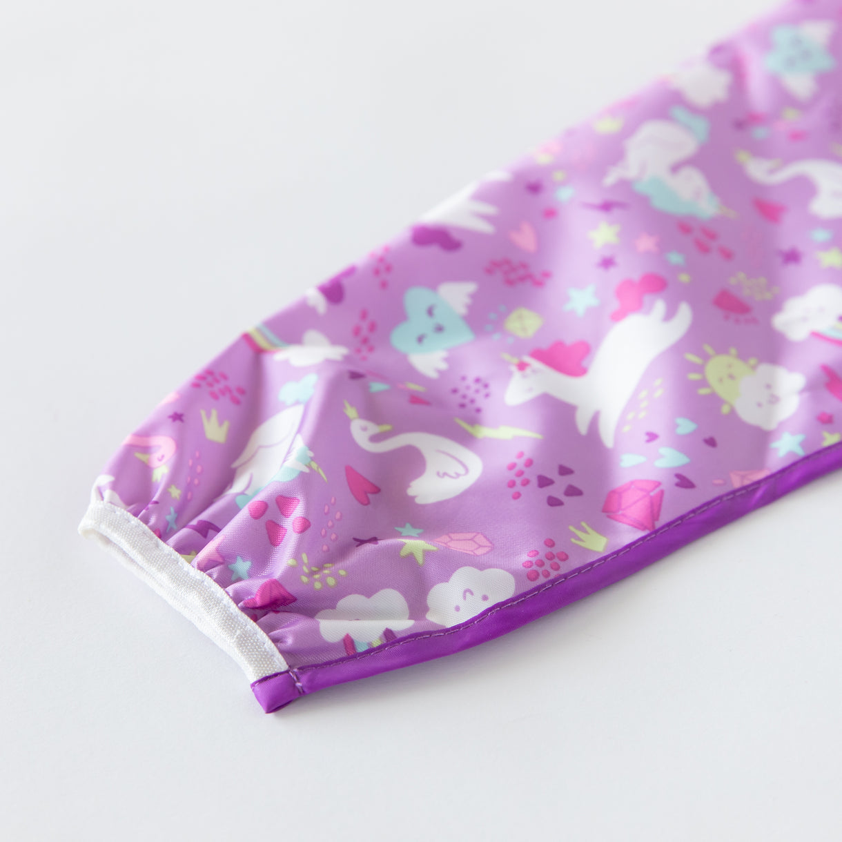 Sleeved Bib - Unicorns