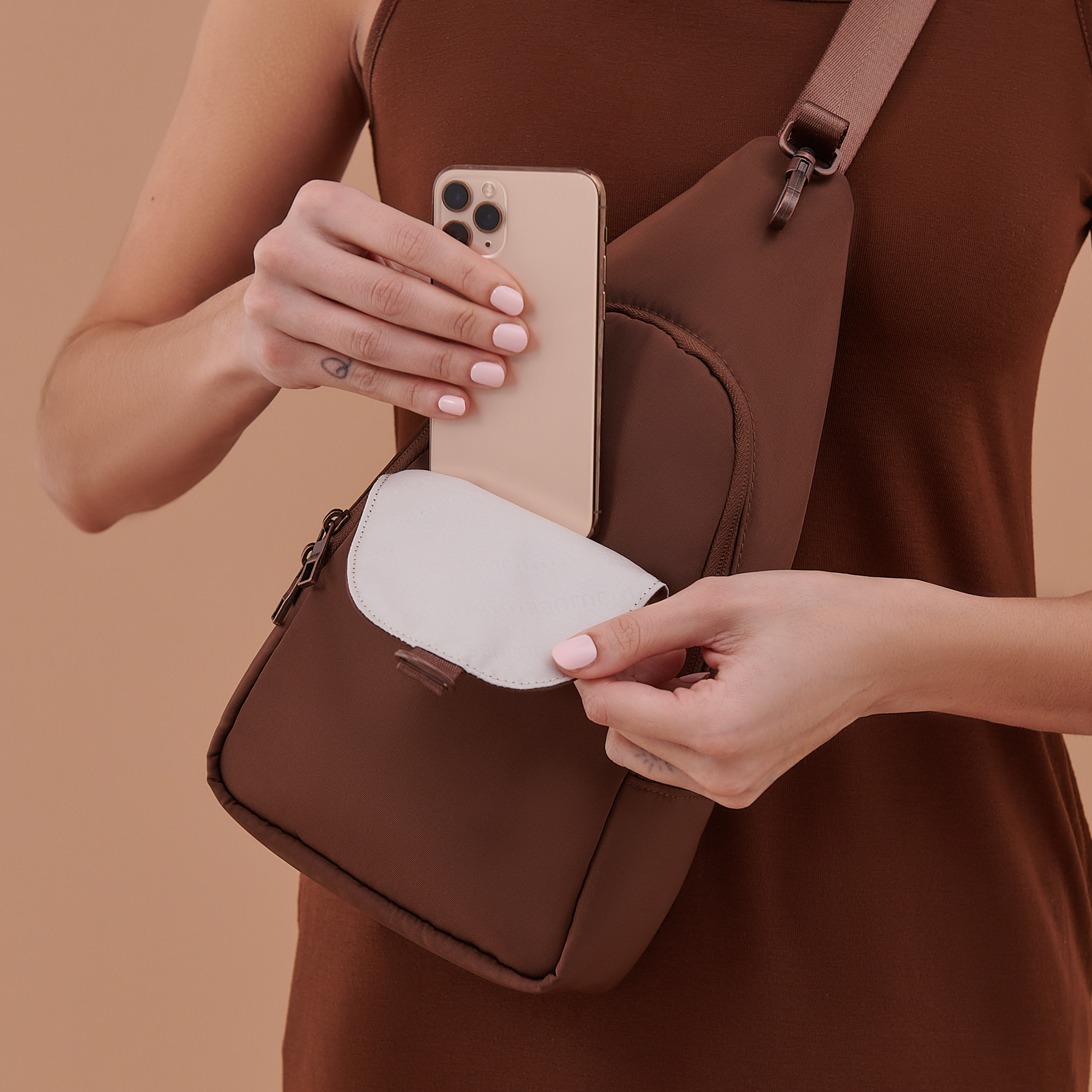 Crossbody Sling - Espresso