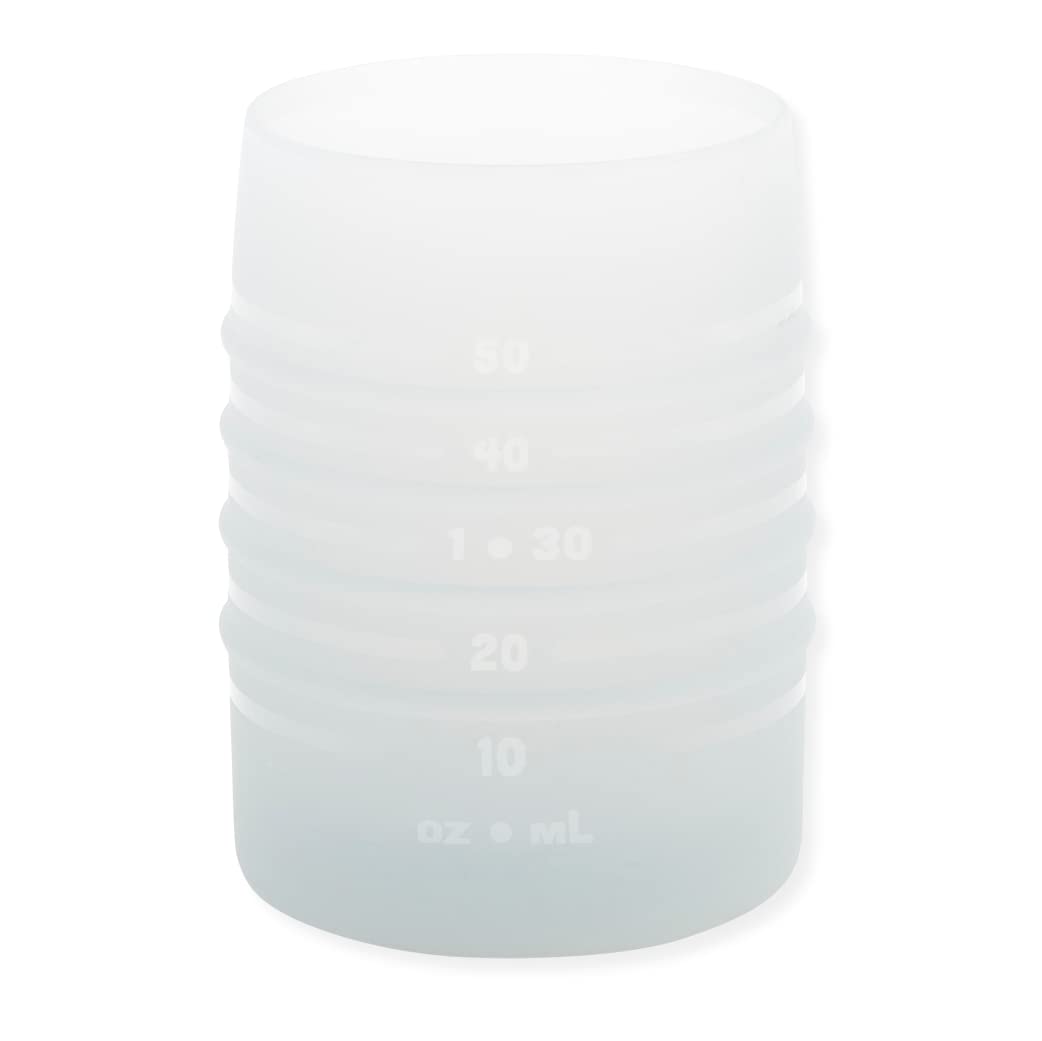 Silicone starter cup - Grey Jelly