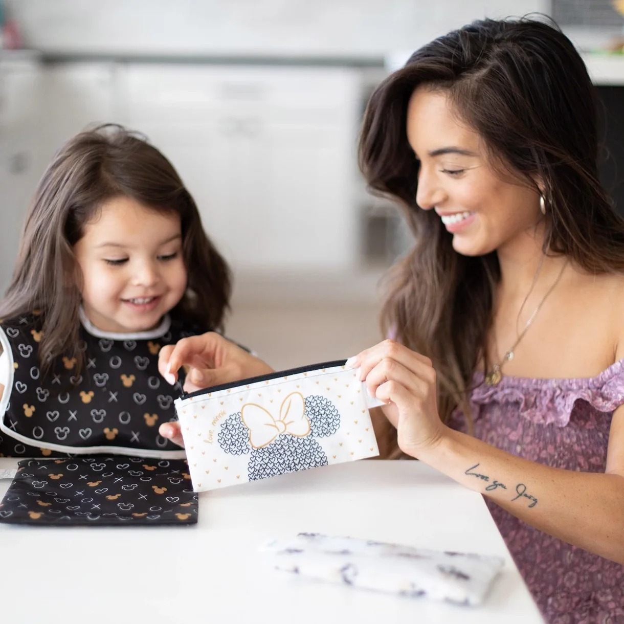 Reusable Snack Bag (3 pack) - Disney Love, Minnie