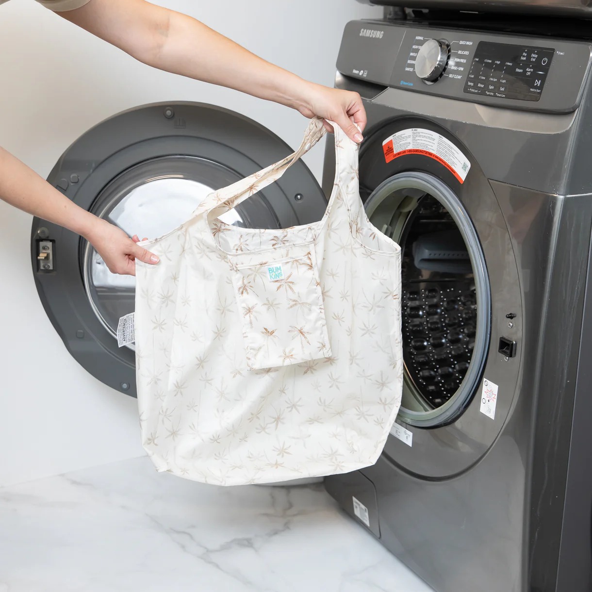 Packable Tote Bag - Palm Daze