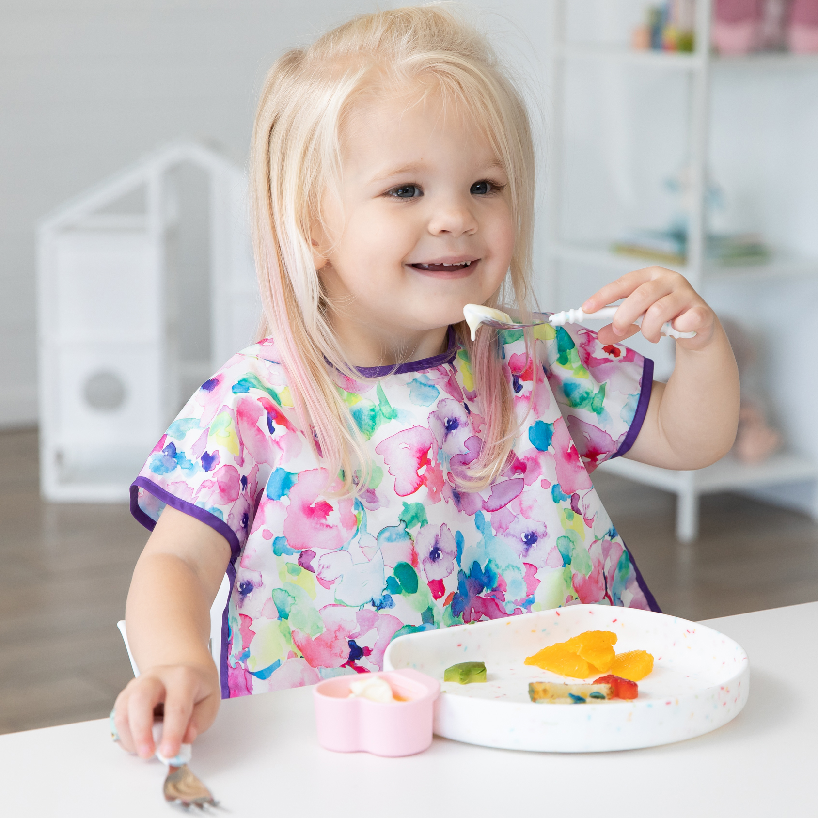 Junior bib - Watercolor