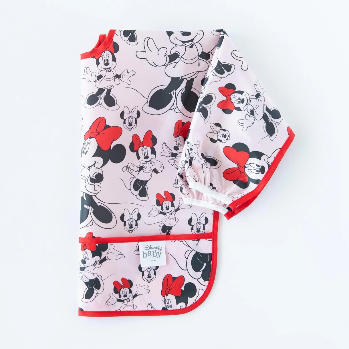 Second chance (no original packaging) - Sleeved bib - Disney Minnie Mouse - Pink