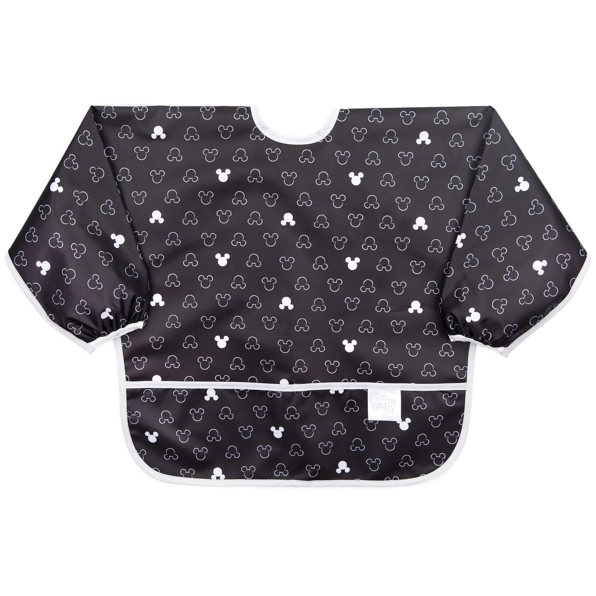 Second Chance (No Original Packaging) - Sleeved Bib - Disney Mickey Mouse - Icon Black + White