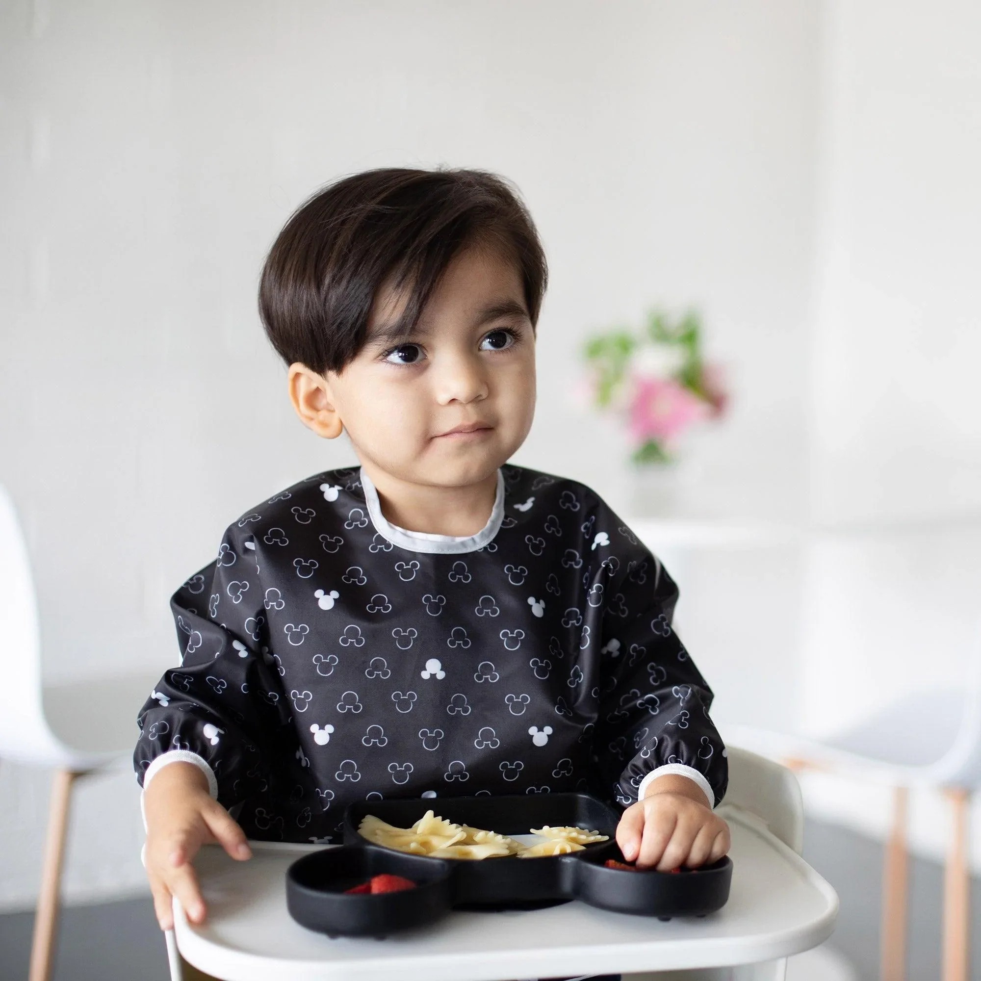 Second Chance (No Original Packaging) - Sleeved Bib - Disney Mickey Mouse - Icon Black + White