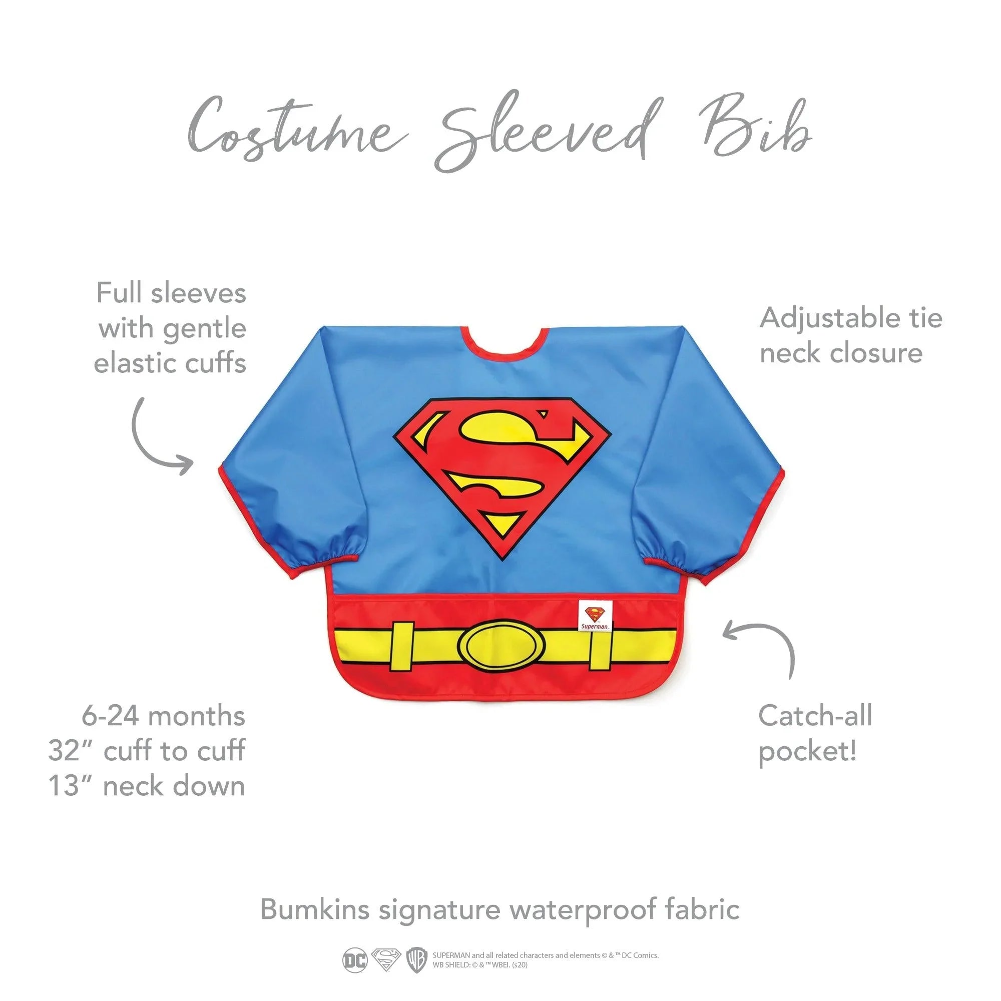 Second chance (no original packaging) - Sleeved bib - Superman