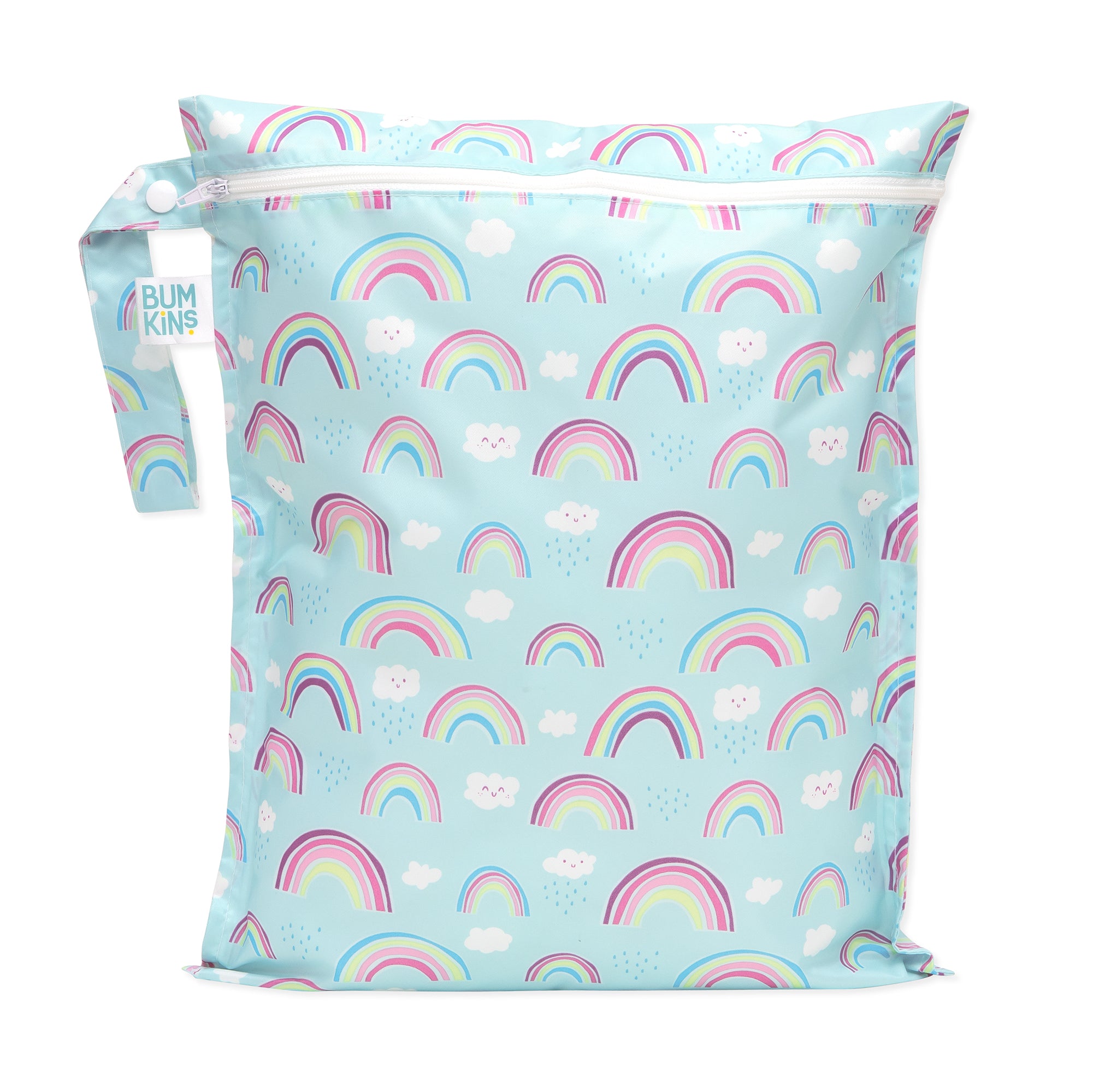 Zweite Chance (ohne Originalverpackung) - Nasstasche - Hellblau Regenbogen