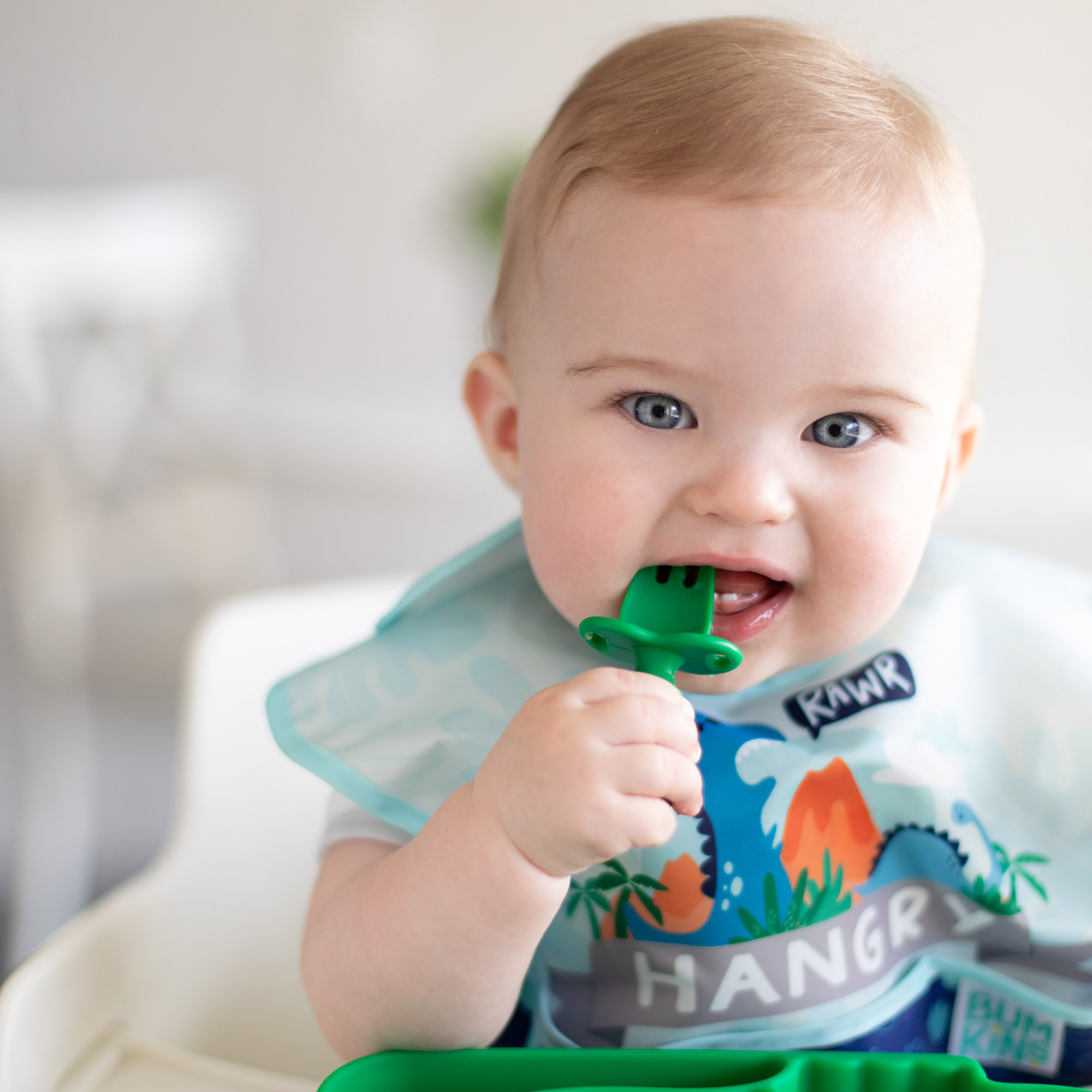 Deuxième Chance (sans emballage d'origine) - Chewtensils® Ustensiles en Silicone - Jade