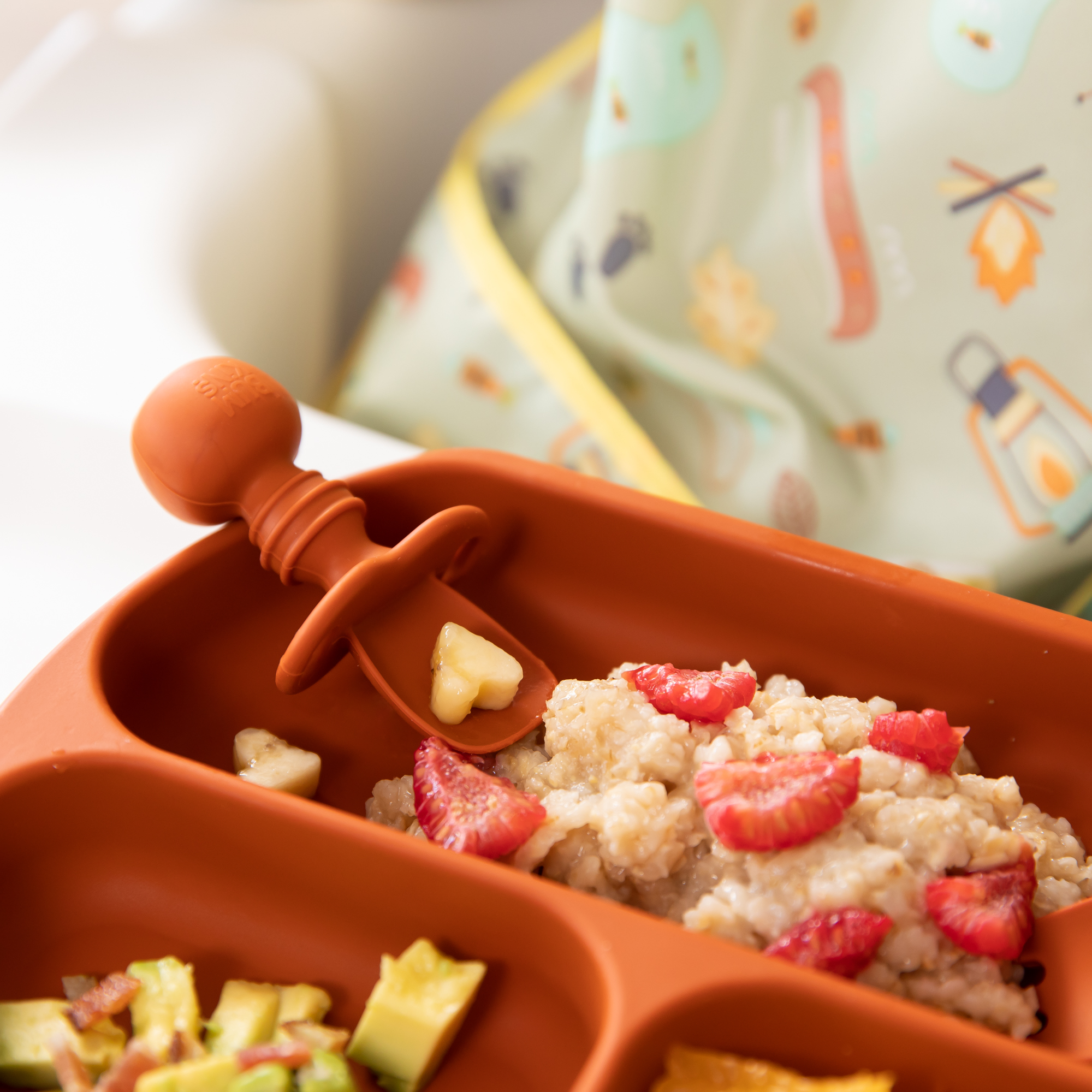 Deuxième Chance (sans emballage d'origine) - Chewtensils® Ustensiles en Silicone - Argile