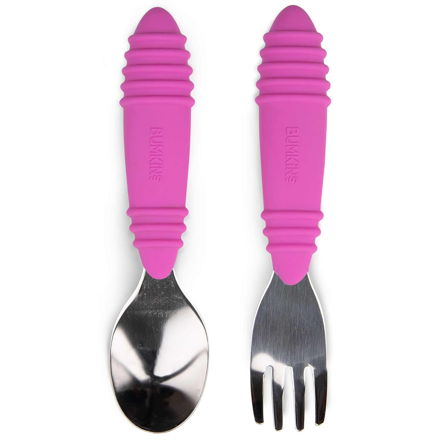 Second Chance (No Original Packaging) - Spoon + Fork - Fuchsia