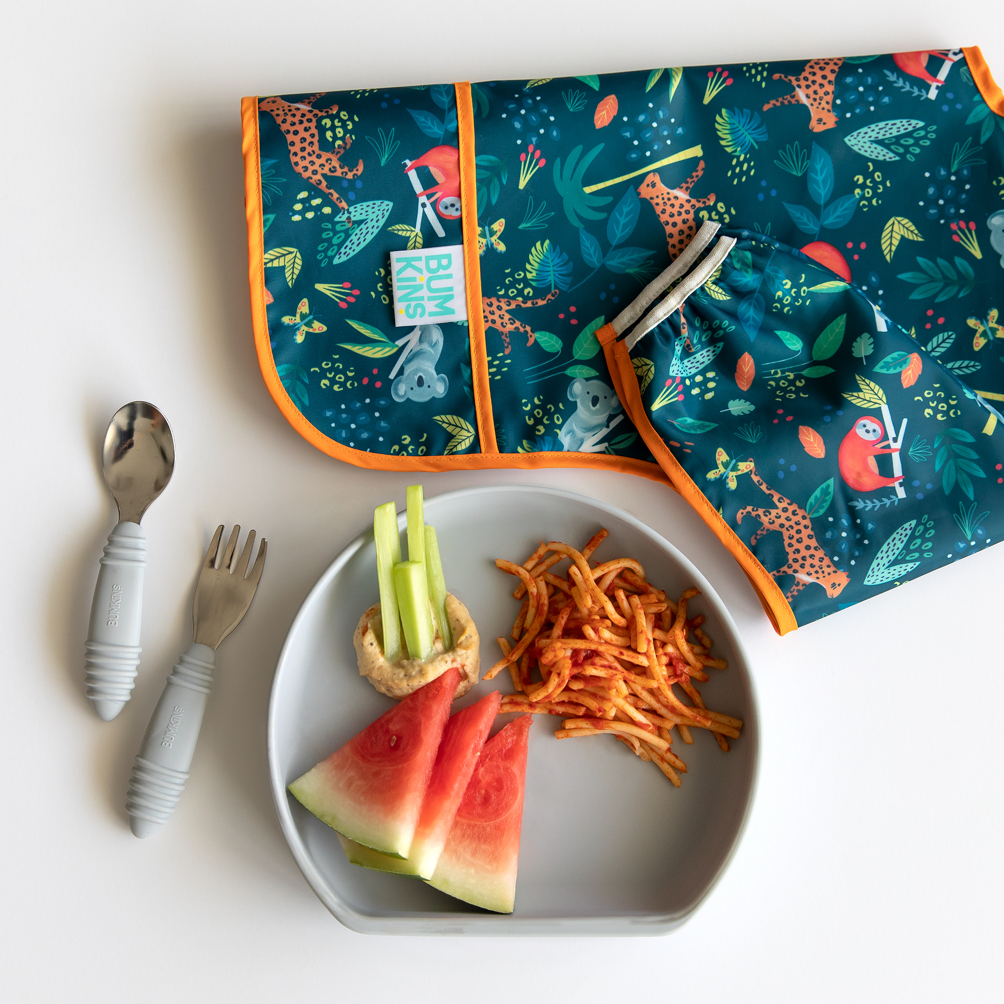 Second Chance (No Original Packaging) - Spoon + Fork - Grey