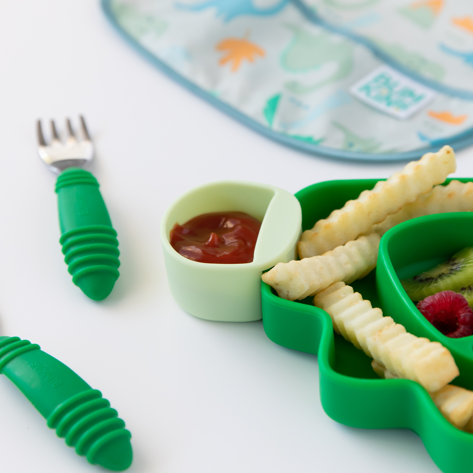 Second Chance (No Original Packaging) - Spoon + Fork - Jade