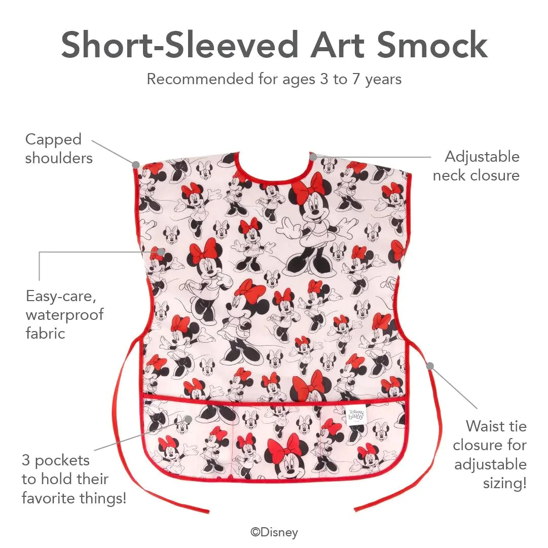Second chance (no original packaging) - Short-sleeved art smock - Disney Minnie Mouse - Pink