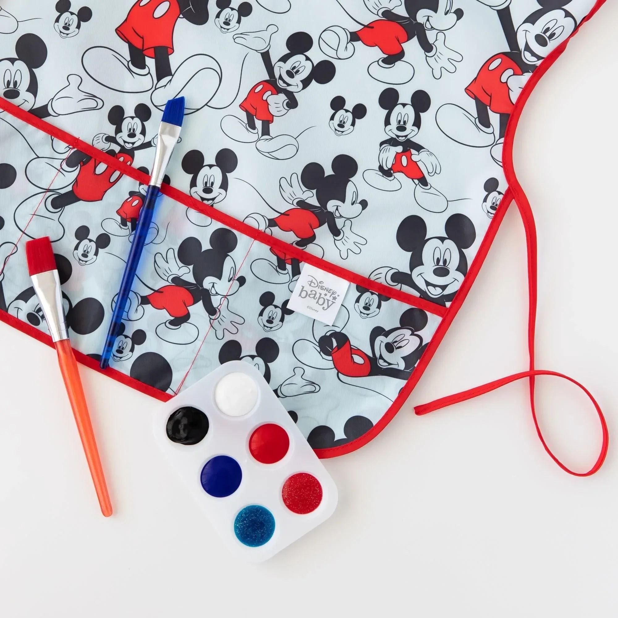 Second Chance (No Original Packaging) - Short-Sleeved Art Smock - 3-7 years - Disney Mickey Mouse - Blue